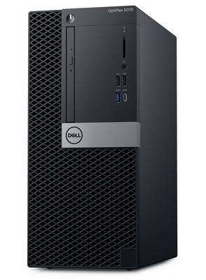  Dell OptiPlex 5070 Tower Core i5 9500 (9-gen.) 3,0 GHz / 8 GB / 240 SSD / Win 11 Pro