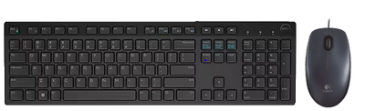 Zestaw klawiatura Dell KB216 + Mysz Logitech M90