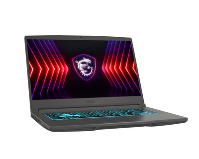 Nowy gamingowy MSI Thin 15 B13VE Core i5 13420H (13-gen.) / 16 GB / 2 TB SSD / 15,6'' FullHD 144Hz / Win 11 + GeForce RTX 4060 / cosmo gray