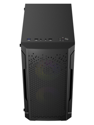 Obudowa komputerowa Logic Aramis ARGB MINI USB (czarna)