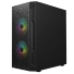 Nowy gamingowy Logic Aramis czarny ARGB MINI AMD Ryzen 5 4500 3,6 GHz / 16 GB / 480 SSD / Win 11 + Nvidia RTX 3050 [6GB] 