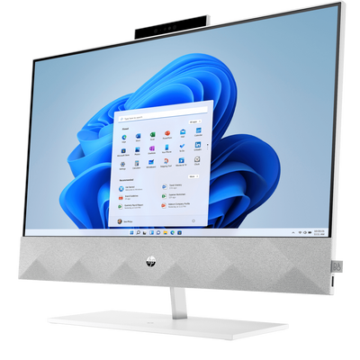 HP Pavilion 24-k1305st AIO Core i5 11500T 1,5 GHz / 16 GB / 960 SSD / 23,8'' FullHD, dotyk / Win 11, biały