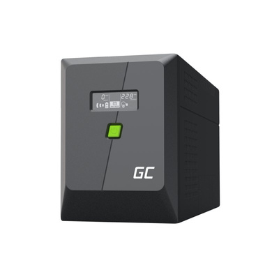 OUTLET Zasilacz awaryjny UPS Greencell 2000VA 1400W PowerProof z LCD / UPSLP1400